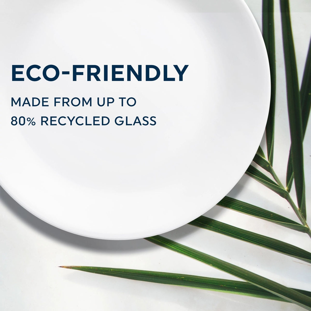 Corelle® Mystic Gray 10.25" Dinner Plate - Image 2