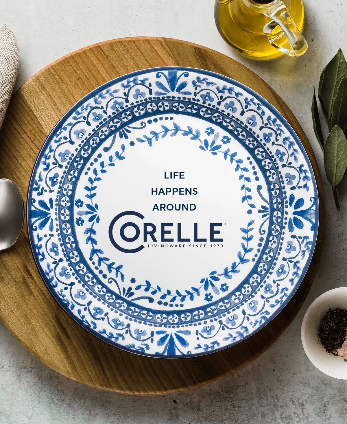 Corelle® Portofino 6.75” Appetizer Plate - Image 3