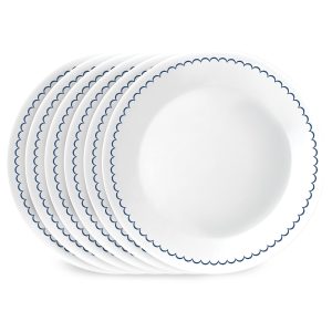 Corelle® Caspian Lace 8.5" Lunch Plate, 6 pack
