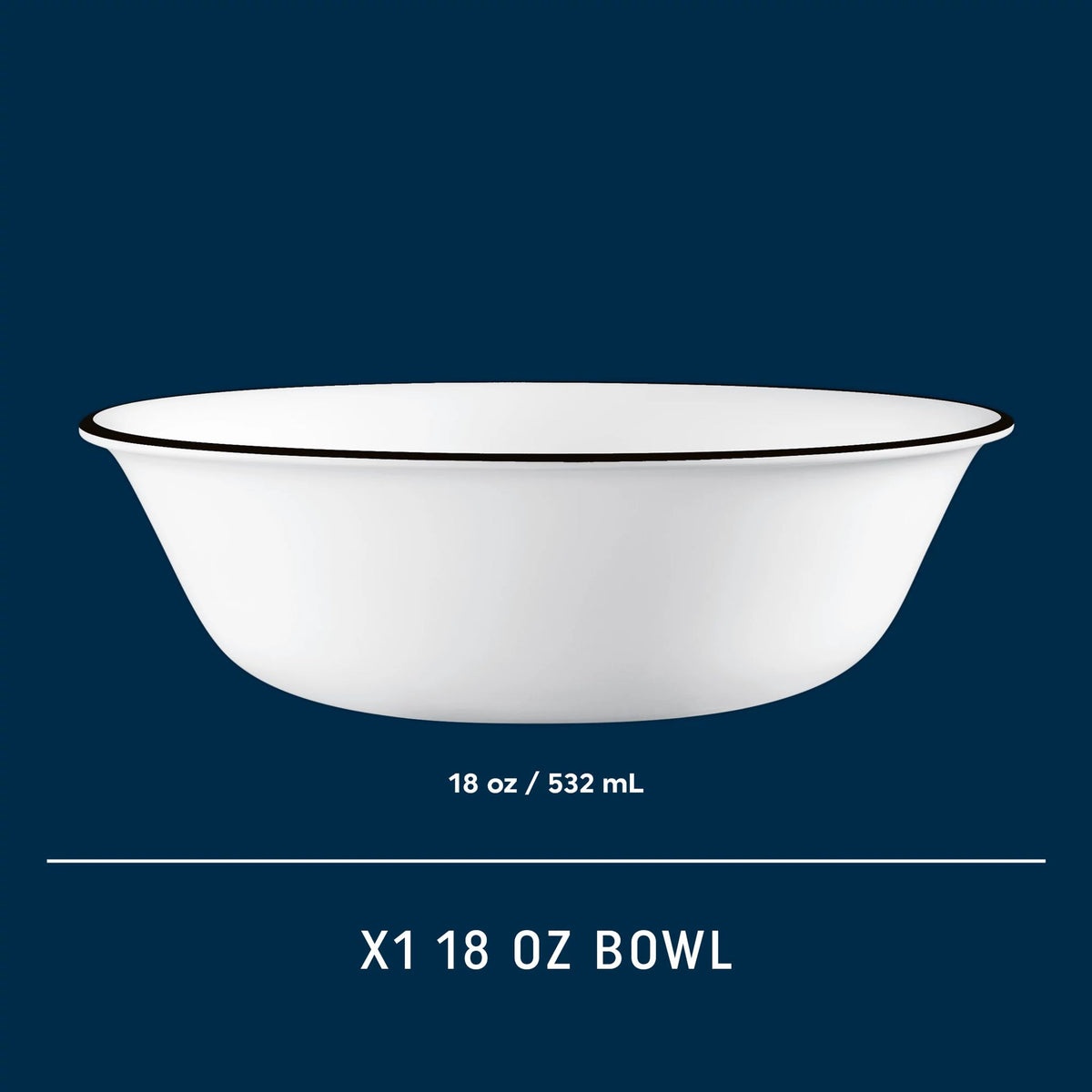 Corelle® Brasserie 18-ounce Cereal Bowl - Image 2