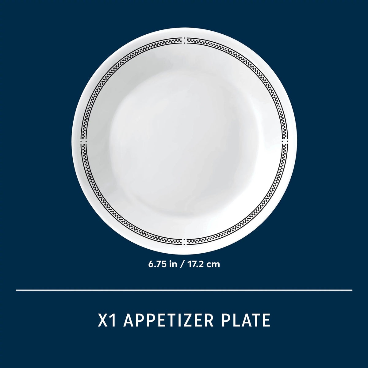 Corelle® Brasserie 6.75" Appetizer Plate - Image 3