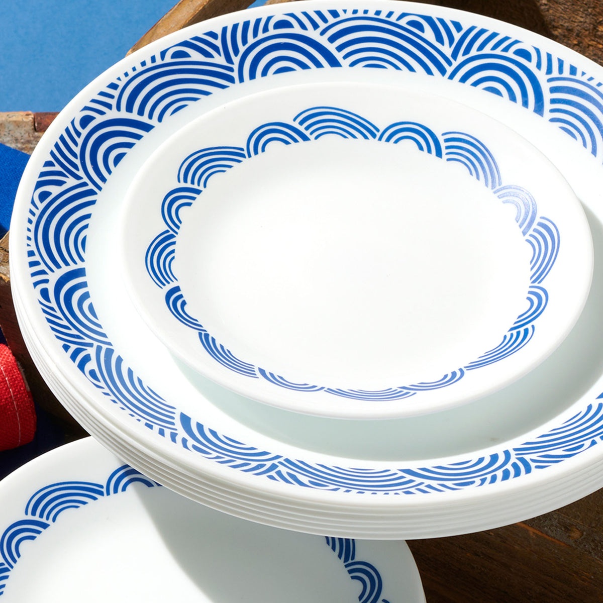 Corelle® Rolling Waves 18-piece Dinnerware Set, Service for 6 - Image 6