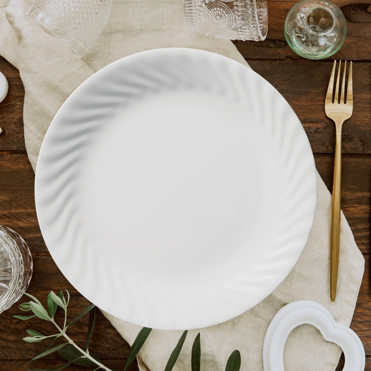 Corelle® Enhancements 10.25" Glass Dinner Plate - Image 5