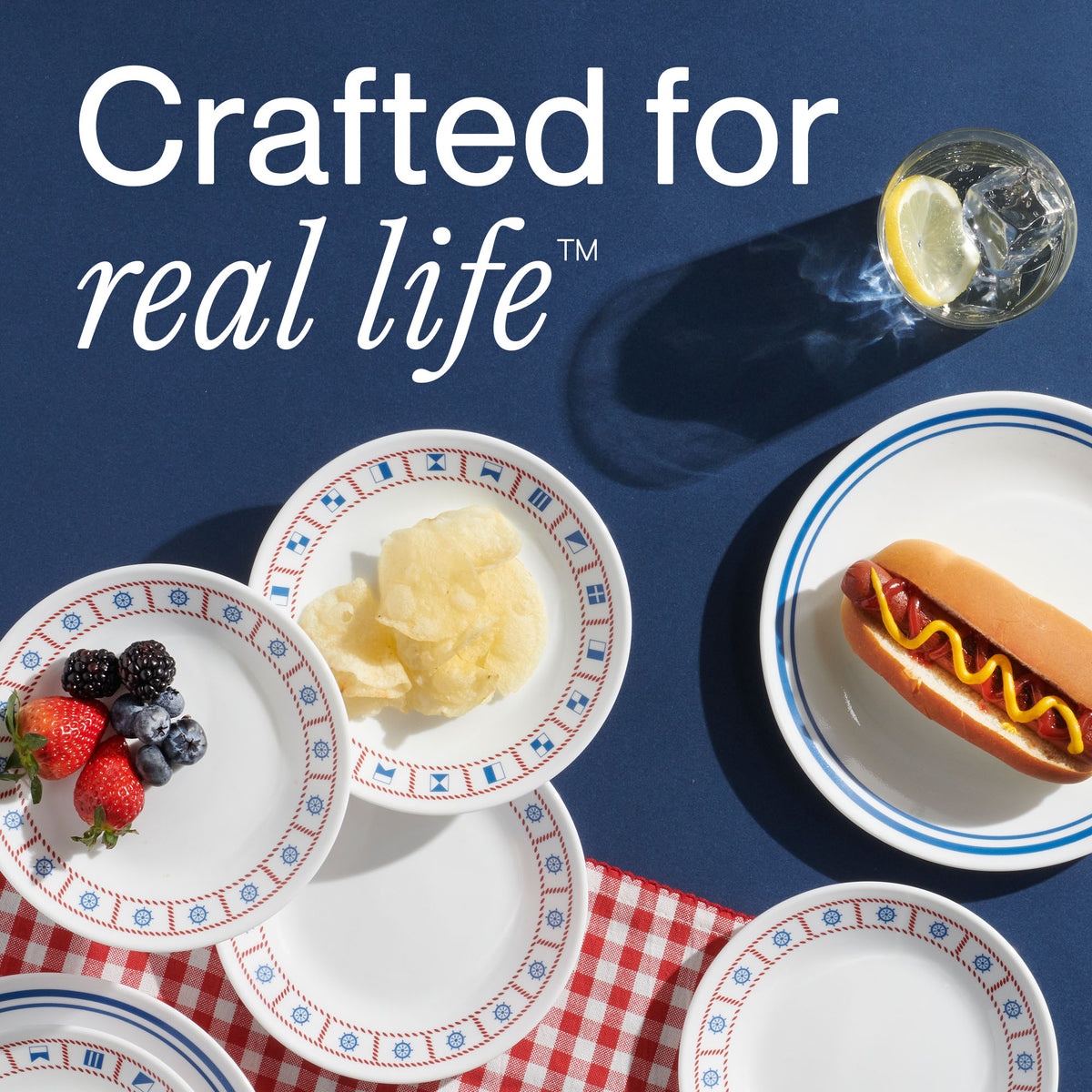 Corelle® Sailing Away 6.75" Appetizer Plate, 8-pack - Image 7
