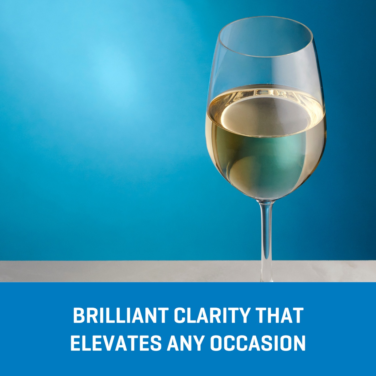 Ocean Glass Matera White Wine Glasses (4-Pieces), 14-ounce, dishwasher safe - Image 6