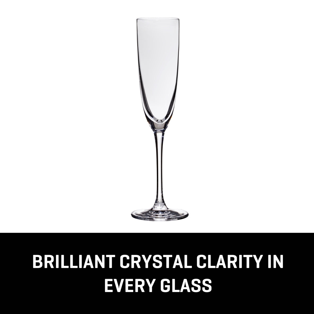 Lucaris Tokyo Temptation Champagne Glasses (4-Pieces), 5-ounce, Dishwasher Safe, Lead-free Crystalline - Image 4